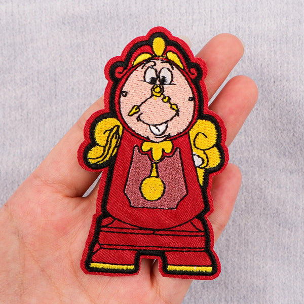 Tale as Old as Time 'Cogsworth | Pendulum Clock' Embroidered Patch