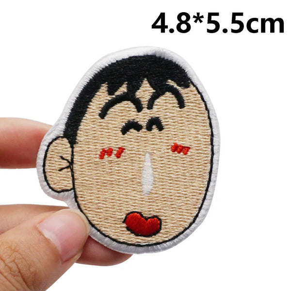 Crayon Shin Chan 'Bo-chan | Head' Embroidered Patch