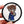 Load image into Gallery viewer, Detective Conan &#39;Pointing | Round&#39; Embroidered Velcro Patch
