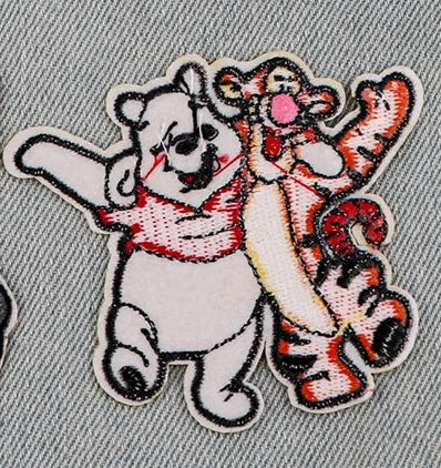 Christopher Robin 'Tigger and Pooh' Embroidered Patch