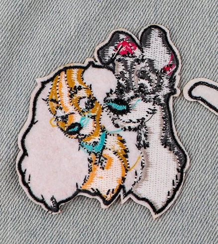 Lady and the Tramp 'Sweet Couples 1.0' Embroidered Patch