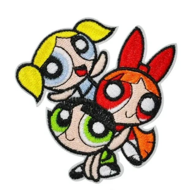 The Powerpuff Girls 'Group Hug | 1.0' Embroidered Patch – Little Patch Co