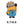 Load image into Gallery viewer, The Minion &#39;Phil | Pointing Up 1.0&#39; Embroidered Patch
