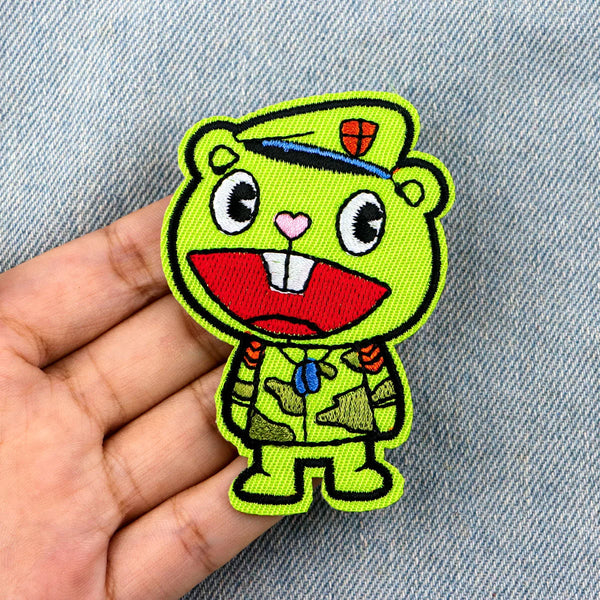 Happy Tree Friends ‘Flippy | Big Smile’ Embroidered Patch