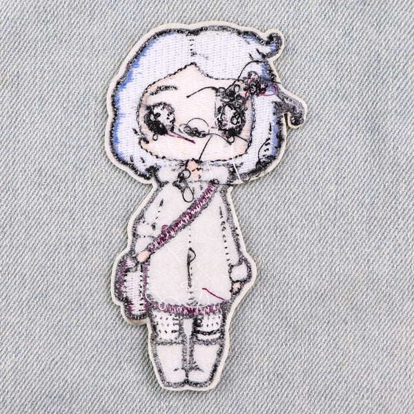 Coraline ‘Brave Girl’ Embroidered Patch