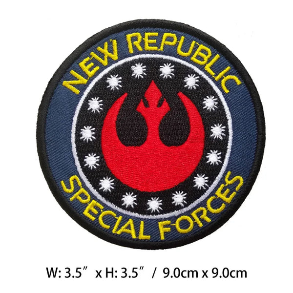 Empire and Rebellion 'Rebel Alliance | New Republic Special Forces' Embroidered Patch