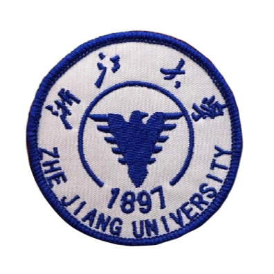 Emblem 'Zhejiang University' Embroidered Patch