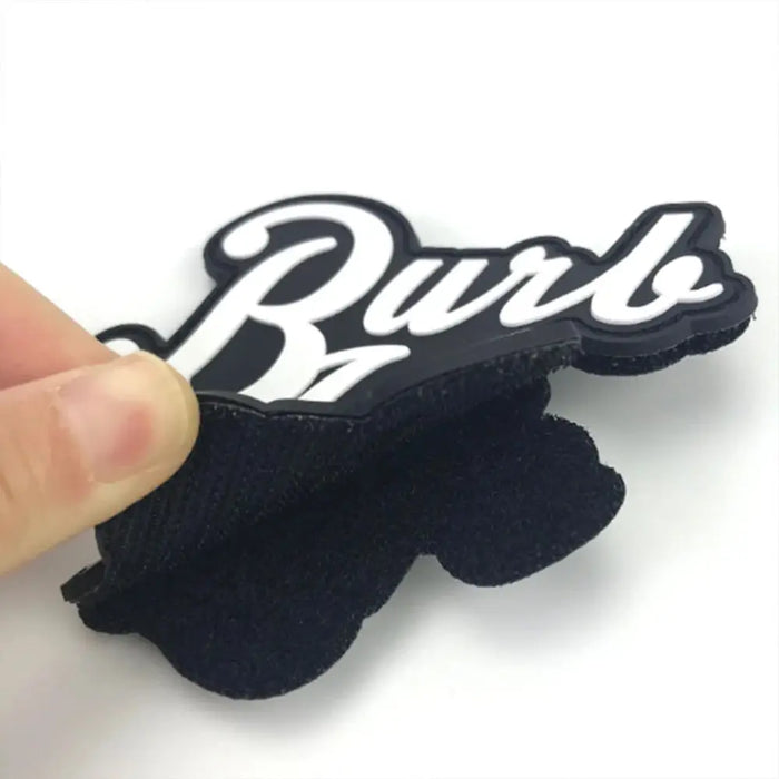 Cool 'Burb' PVC Rubber Velcro Patch