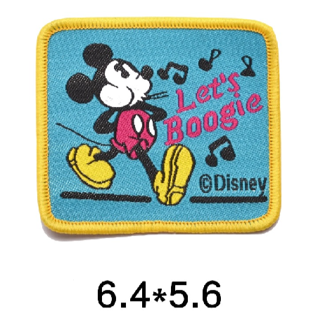 Mickey Mouse 'Mickey | Let's Boogie' Embroidered Patch