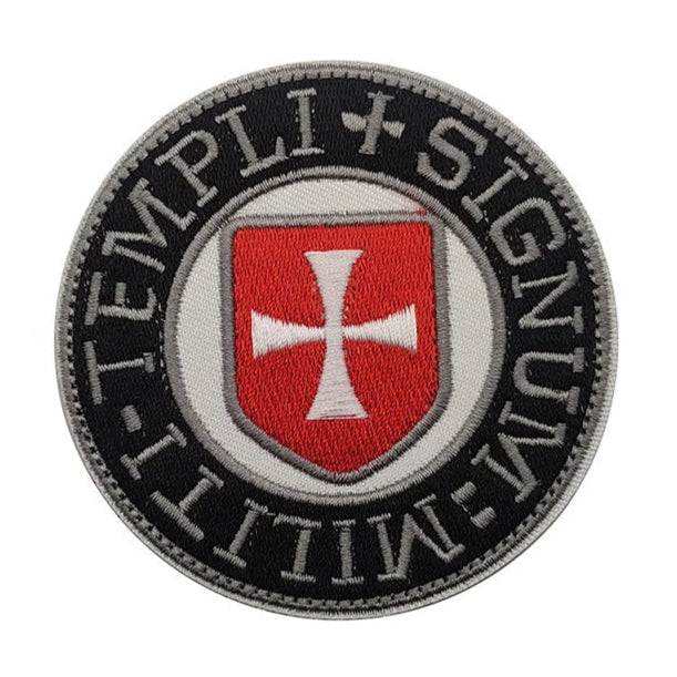 Empire and Rebellion 'Templi Signum Militi' Embroidered Velcro Patch