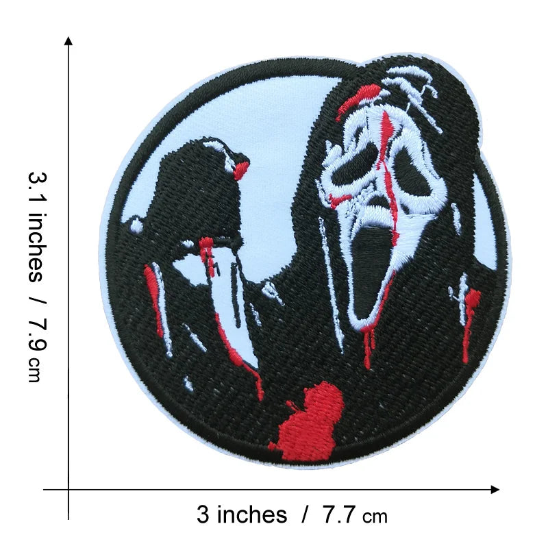 Scream 'Bloody Ghostface' Embroidered Patch – Little Patch Co