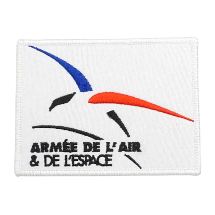 Emblem 'French Air and Space Force' Embroidered Velcro Patch