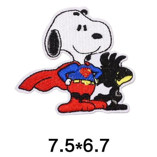 The Peanuts Movie 'Snoopy and Woodstock | Superhero' Embroidered Patch