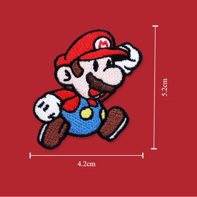 Mushroom Kingdom Bros. 'Chibi Mario' Embroidered Patch