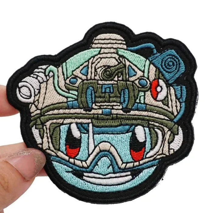 Pokemon 'Tactical | Squirtle 1.0' Embroidered Velcro Patch
