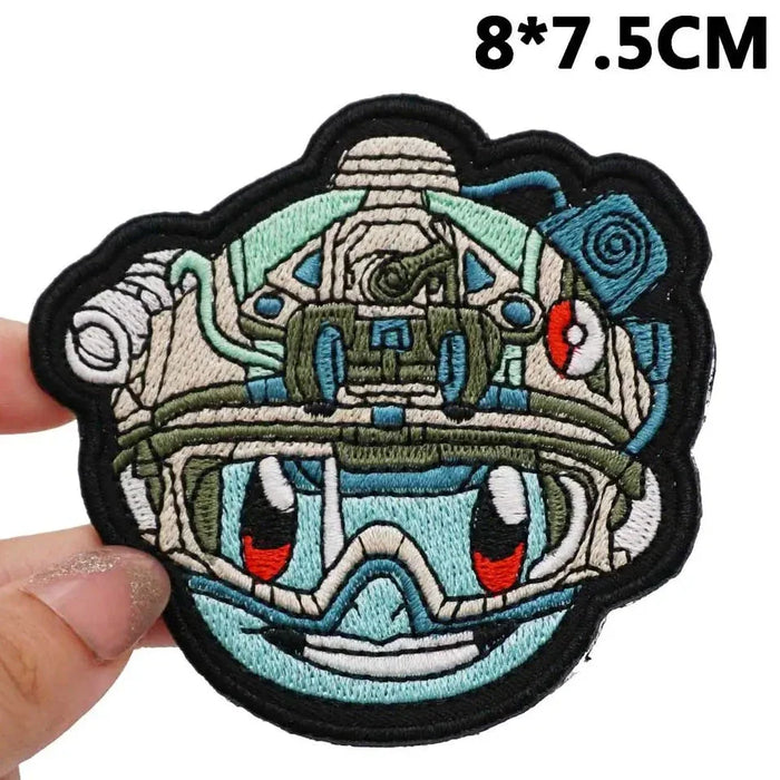 Pocket Monster 'Tactical | Squirtle' Embroidered Patch