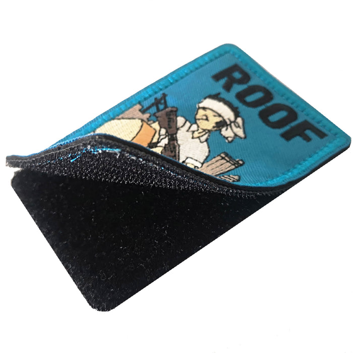 Roof Korean 'Tactical Gun' Embroidered Velcro Patch