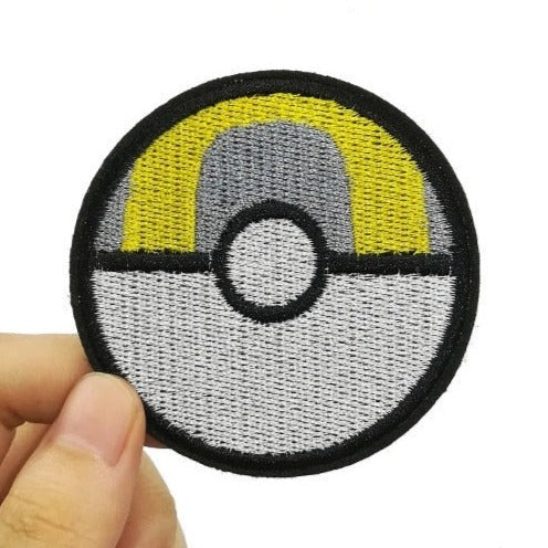 Pocket Monster 'Ultra Ball' Embroidered Patch