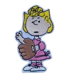 The Peanuts Movie 'Sally | Baseball Glove' Embroidered Patch