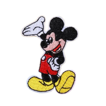 Mickey Mouse 'Cool Mickey | Hands Up' Embroidered Patch
