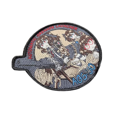 Girls' Frontline 'AGS-30 | Automatic Grenade Launcher' Embroidered Velcro Patch