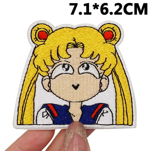 Sailor Moon 'Look Up' Embroidered Patch