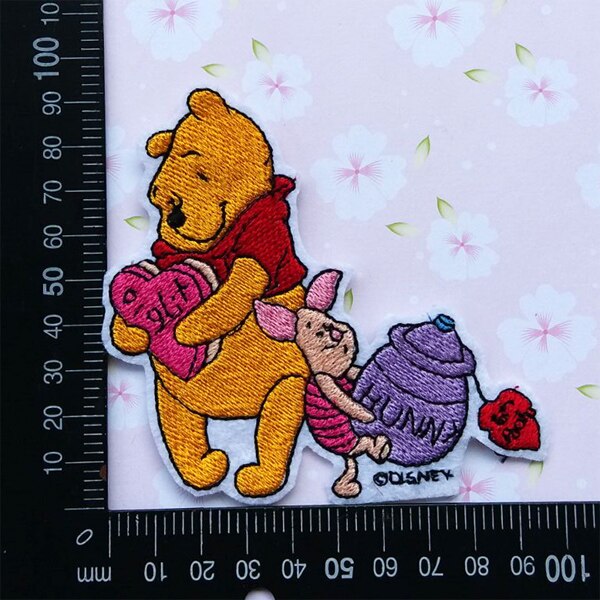 Christopher Robin 'Pooh and Piglet' Embroidered Patch