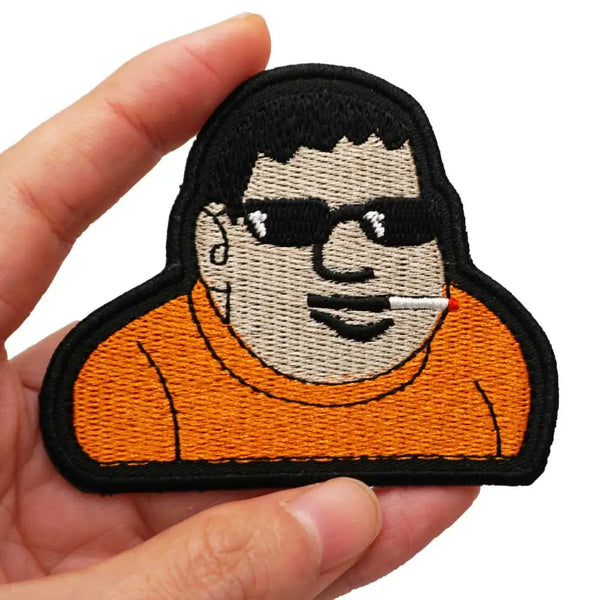 Doraemon ‘Takeshi Goda | Sunglasses’ Embroidered Patch