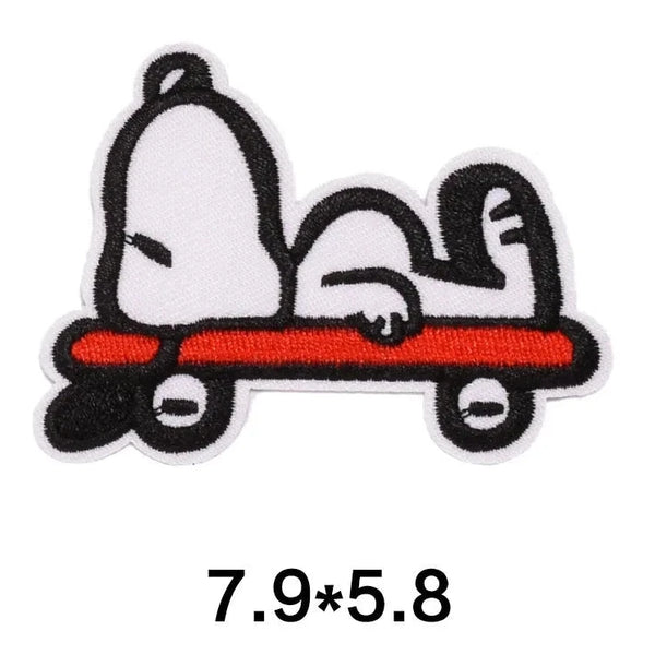 The Peanuts Movie 'Snoopy | Sleeping on Skateboard' Embroidered Patch