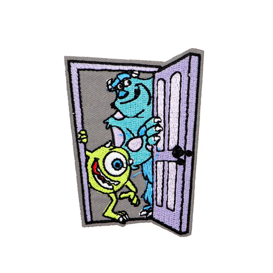 Scream Team. 'Sulley & Mike | Open Door 1.0' Embroidered Patch