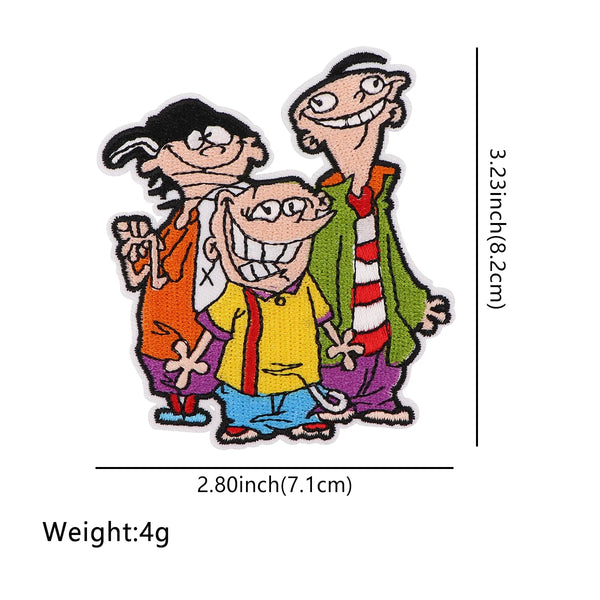 Ed, Edd n Eddy ‘Buddies’ Embroidered Patch