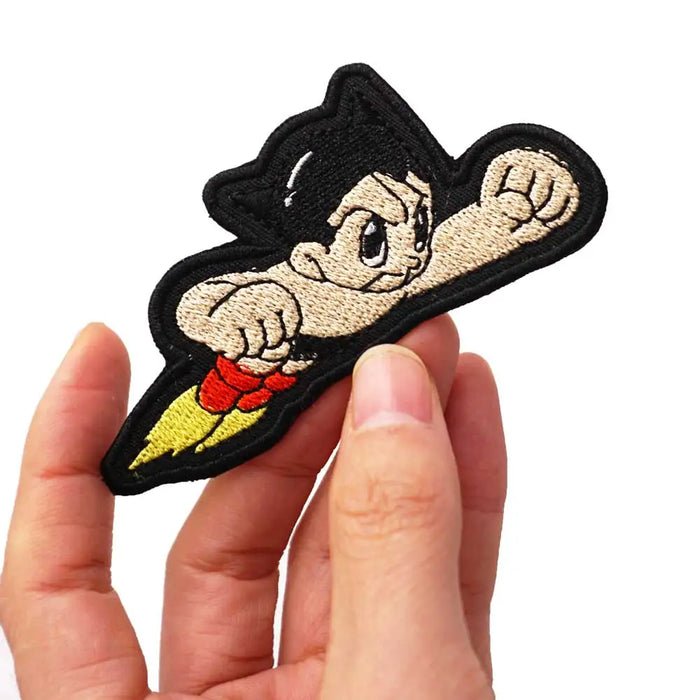 Astro Boy 'Flying' Embroidered Velcro Patch