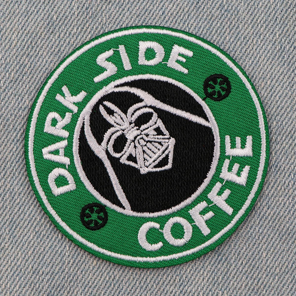 Empire and Rebellion 'Darth Vader | Dark Side Coffee' Embroidered Patch