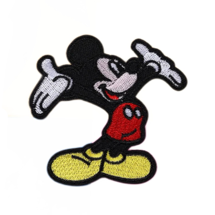 Mickey Mouse 'Mickey | Welcome Hands' Embroidered Patch