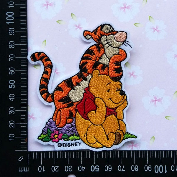 Christopher Robin 'Tigger and Pooh | Thinking' Embroidered Patch