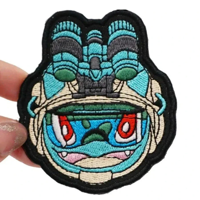 Pocket Monster 'Tactical | Bulbasaur 1.0' Embroidered Velcro Patch