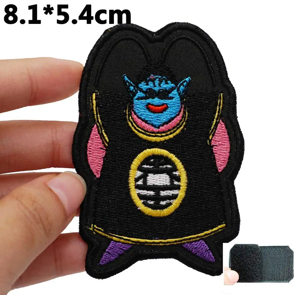 Saiyan Saga 'King Kai' Embroidered Velcro Patch