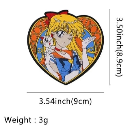 Sailor Moon 'Sailor Venus | Heart Portrait' Embroidered Patch