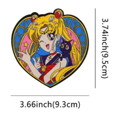 Sailor Moon 'Heart Portrait' Embroidered Patch