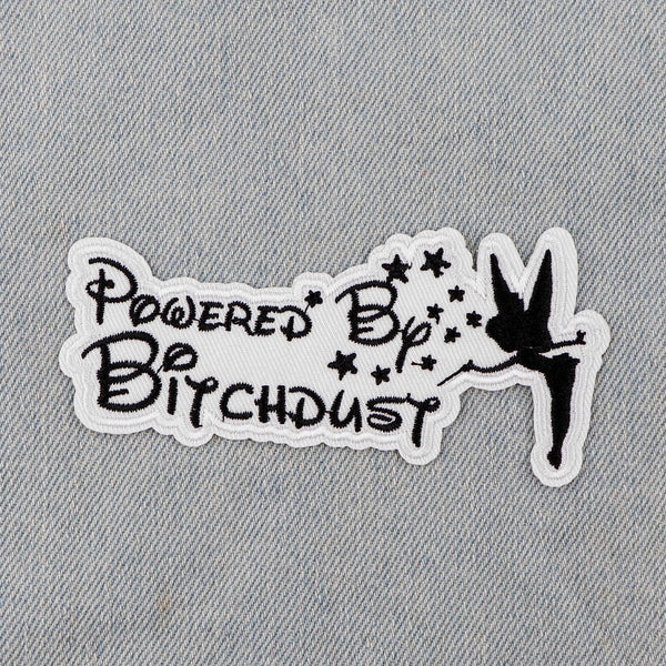 Fairy Dust ‘Powered By Bitchdust’ Embroidered Patch