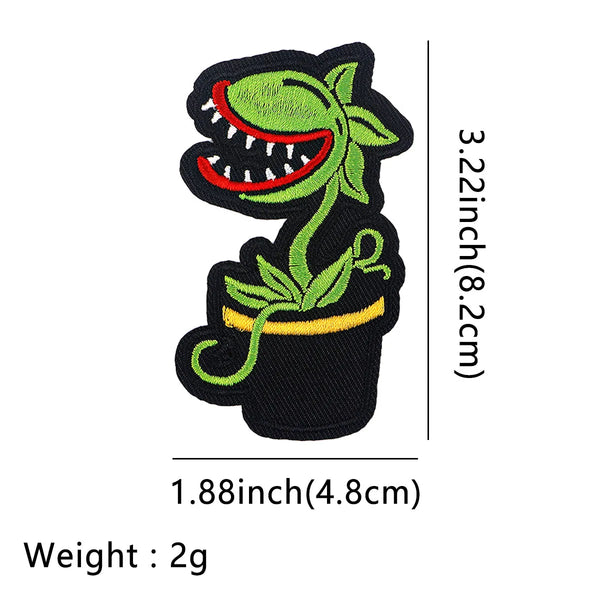 Plants vs. Zombies 'Potted Chomper' Embroidered Patch