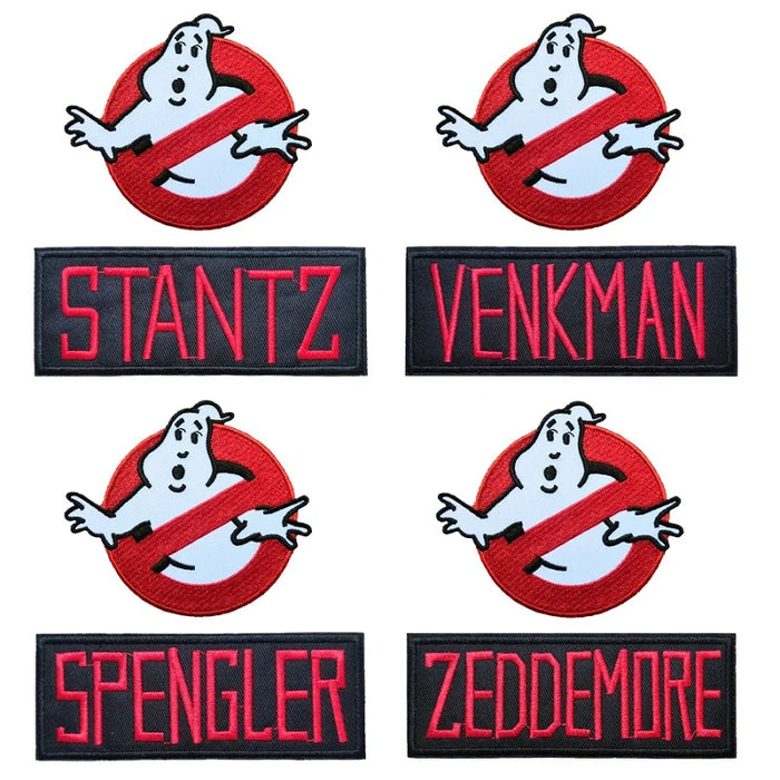 Ghostbusters 'Set of 8' Embroidered Patch