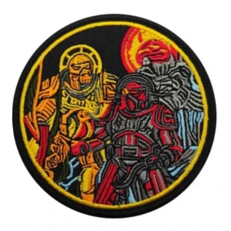 Warhammer 'Warriors' Embroidered Velcro Patch