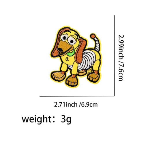 Andy's Room 'Slinky | Playful Dog' Embroidered Patch