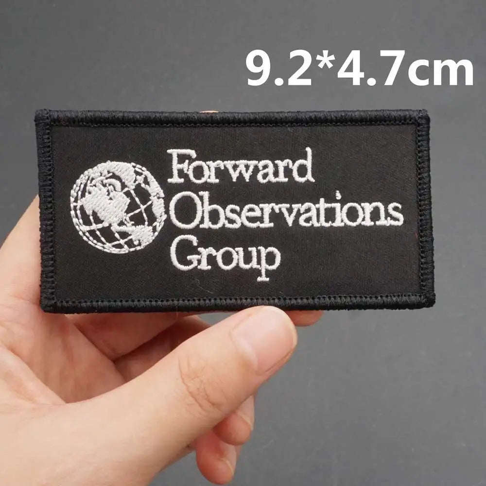 実物Forward Observations Group パッチ スモール Forward Observations Group 'Logo' Embroidered Patch