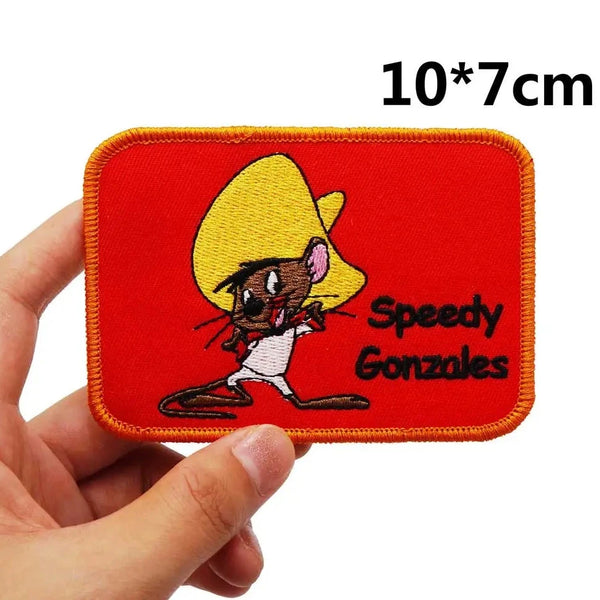 Speedy Gonzales 'Posing | Square' Embroidered Patch