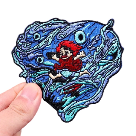 Ponyo ‘Ponyo on the Cliff’ Embroidered Patch