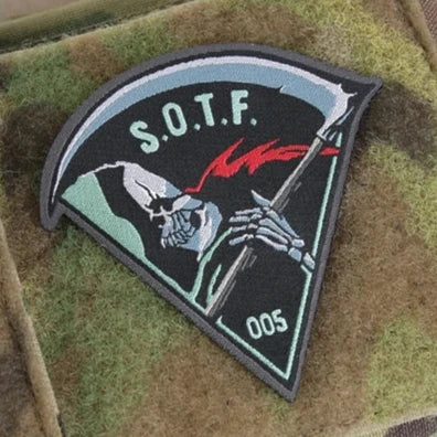 Call of Duty 'Task Force Shadow' Embroidered Velcro Patch