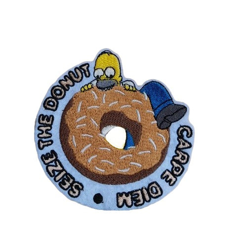 Springfield 'Homer | Seize The Donut' Embroidered Patch