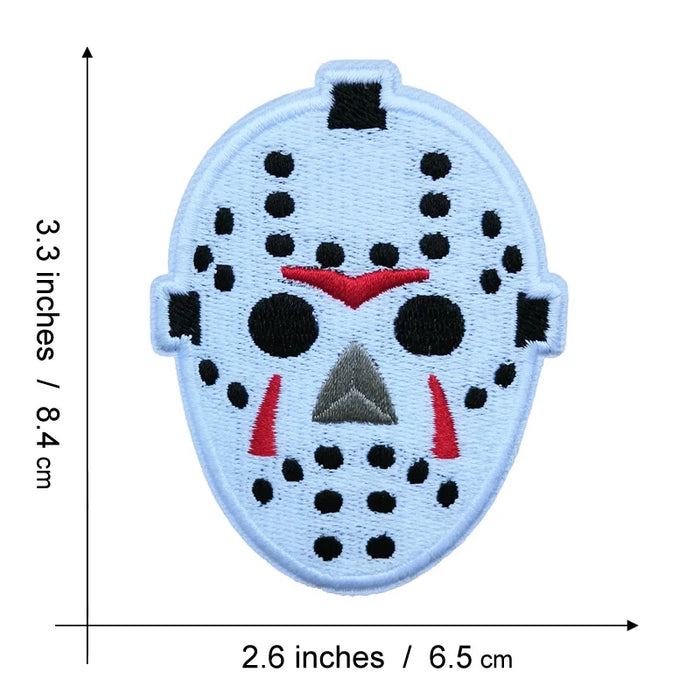 Friday the 13th 'Classic Mask 1.0' Embroidered Patch